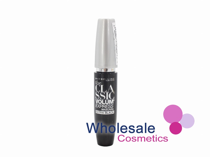 9 x Maybelline Volum' Express Classic Mascara - EXTRA BLACK